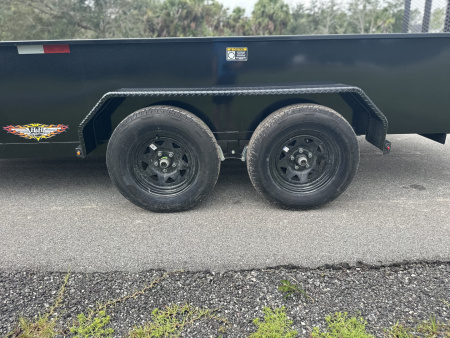 New 2026 H&H Trailers 7K 82X16 Solid Side Utility Trailer