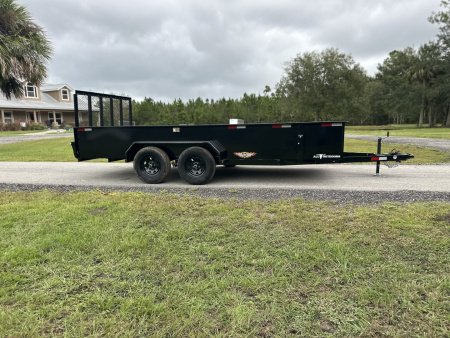 New 2026 H&H Trailers 7K 82X16 Solid Side Utility Trailer