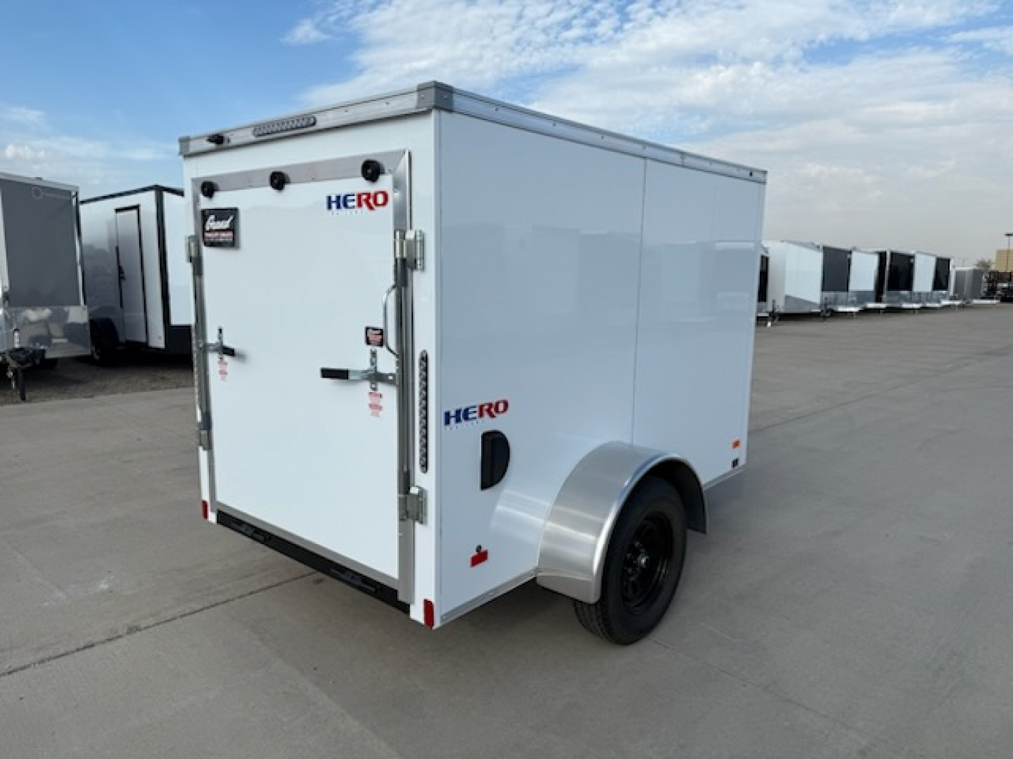 New 2025 Bravo Trailers HR58SQA 5X8 Cargo / Enclosed Trailer