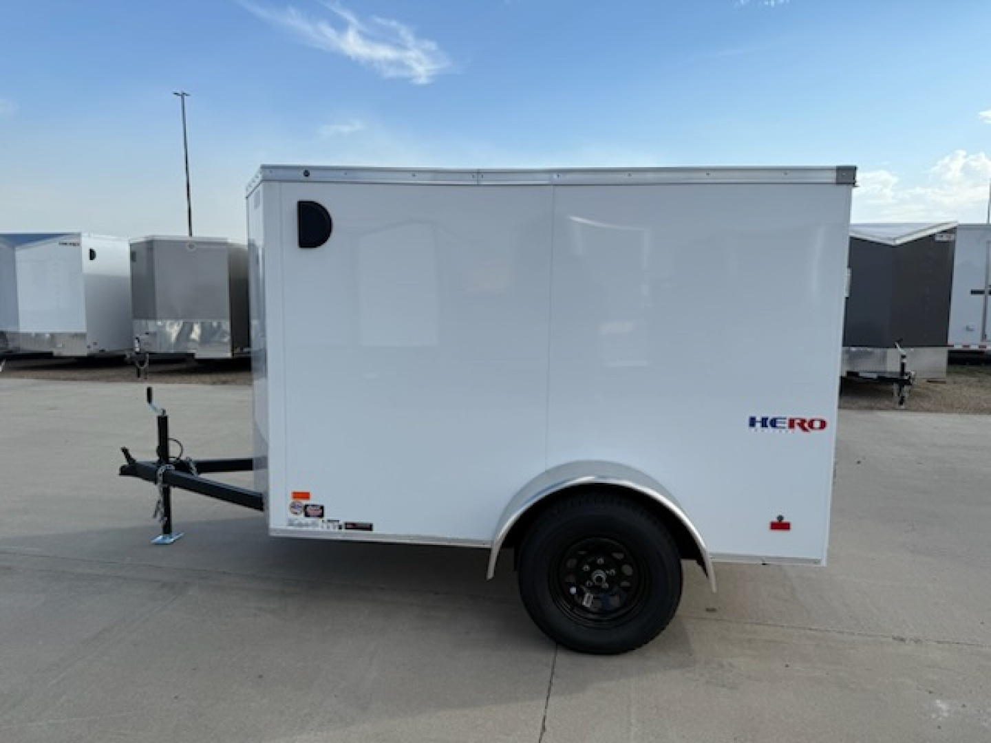 New 2025 Bravo Trailers HR58SQA 5X8 Cargo / Enclosed Trailer