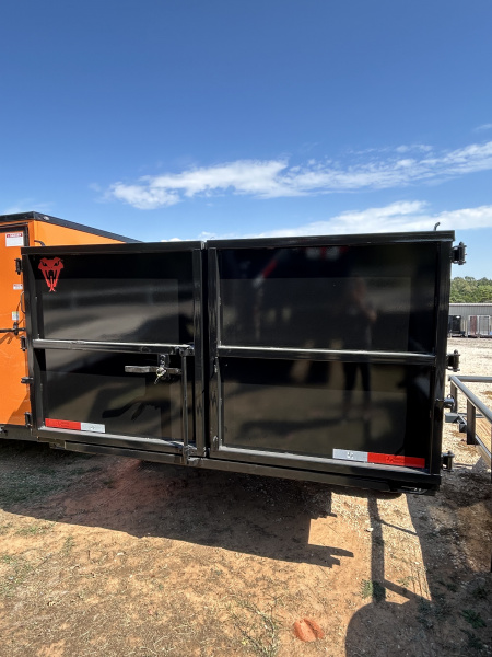 New 2026 Texas Pride Trailers 7x16x4 Tandem Axles Gooseneck Dump Trailer-8K Axles