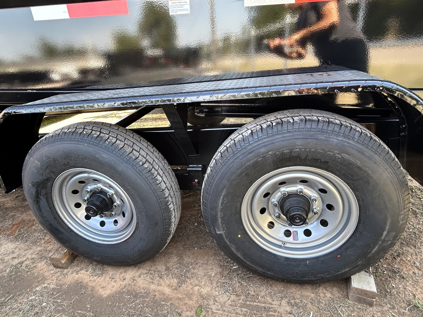 New 2026 Texas Pride Trailers 7x16x4 Tandem Axles Gooseneck Dump Trailer-8K axles