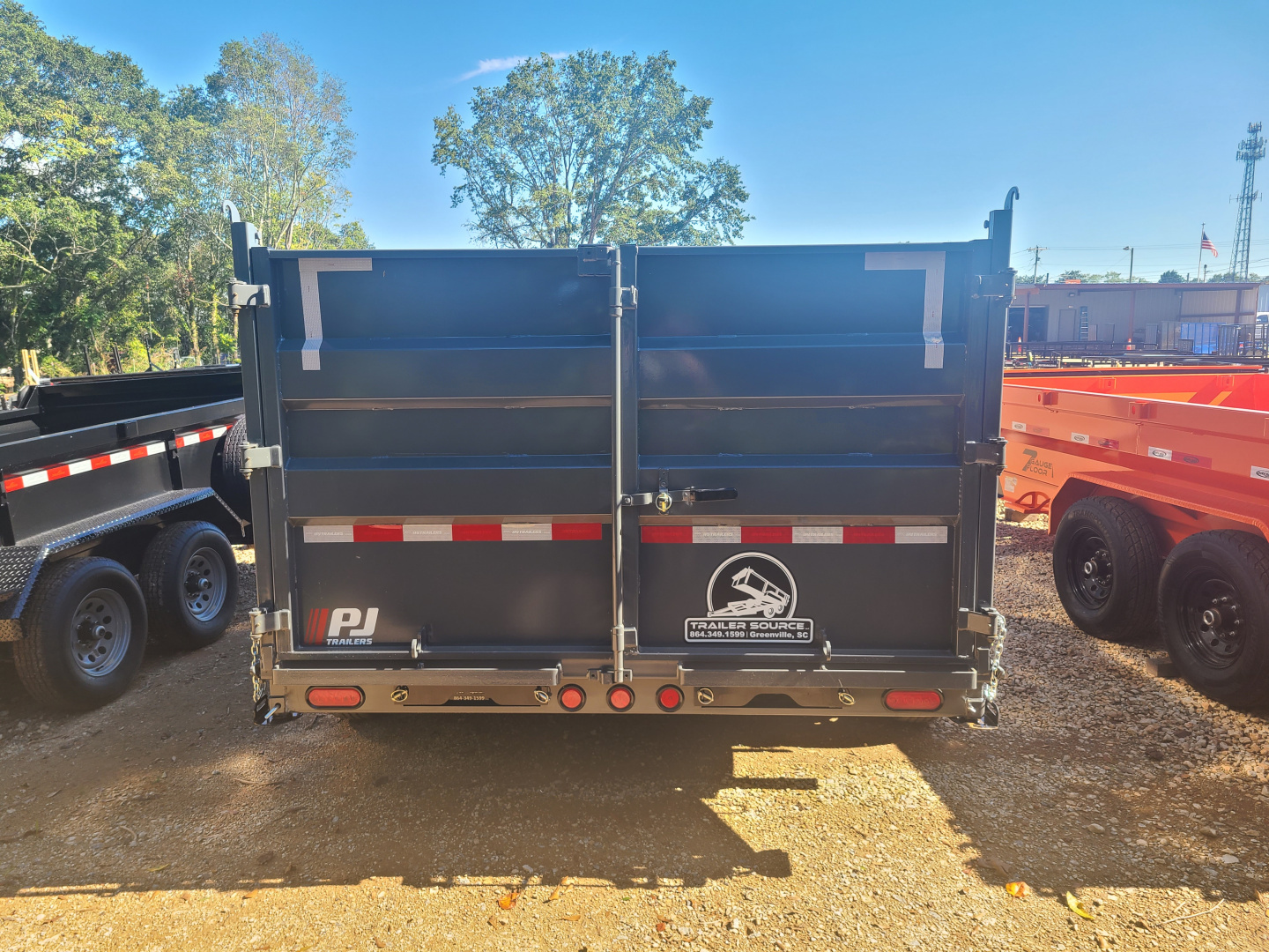 New 2026 PJ Trailers 7x14 DT 14K Dump Trailer Dump Trailer