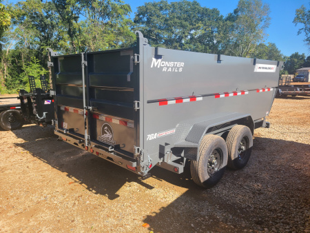 New 2026 PJ Trailers 7x14 DT 14K Dump Trailer Dump Trailer