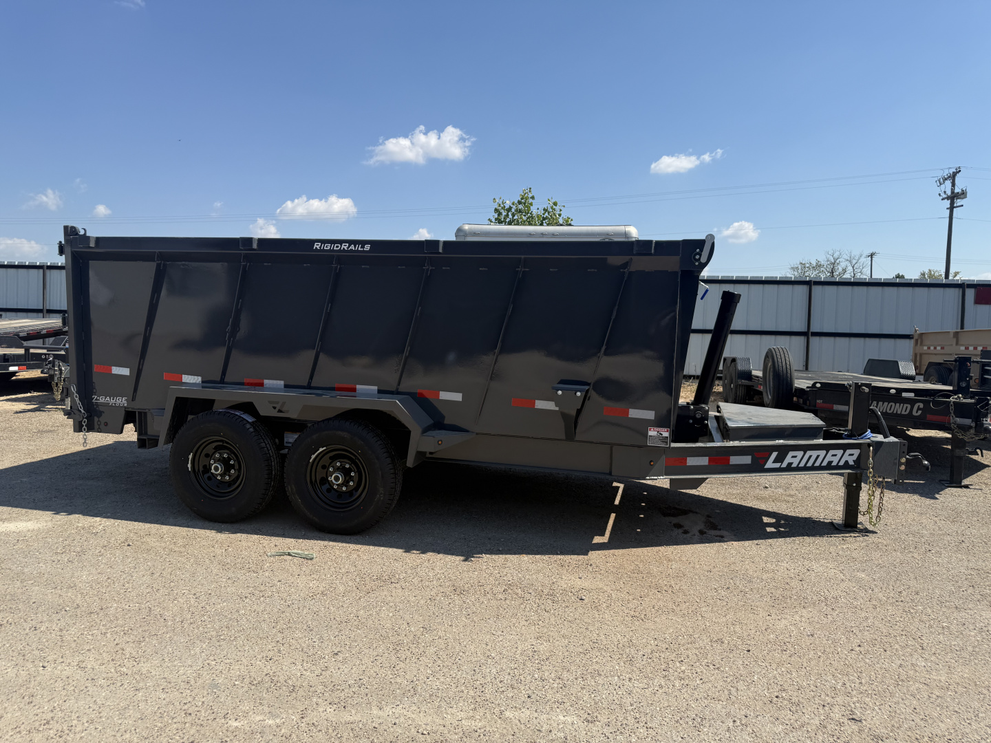New 2026 Lamar Trailers 83X14 14K Dump Trailer