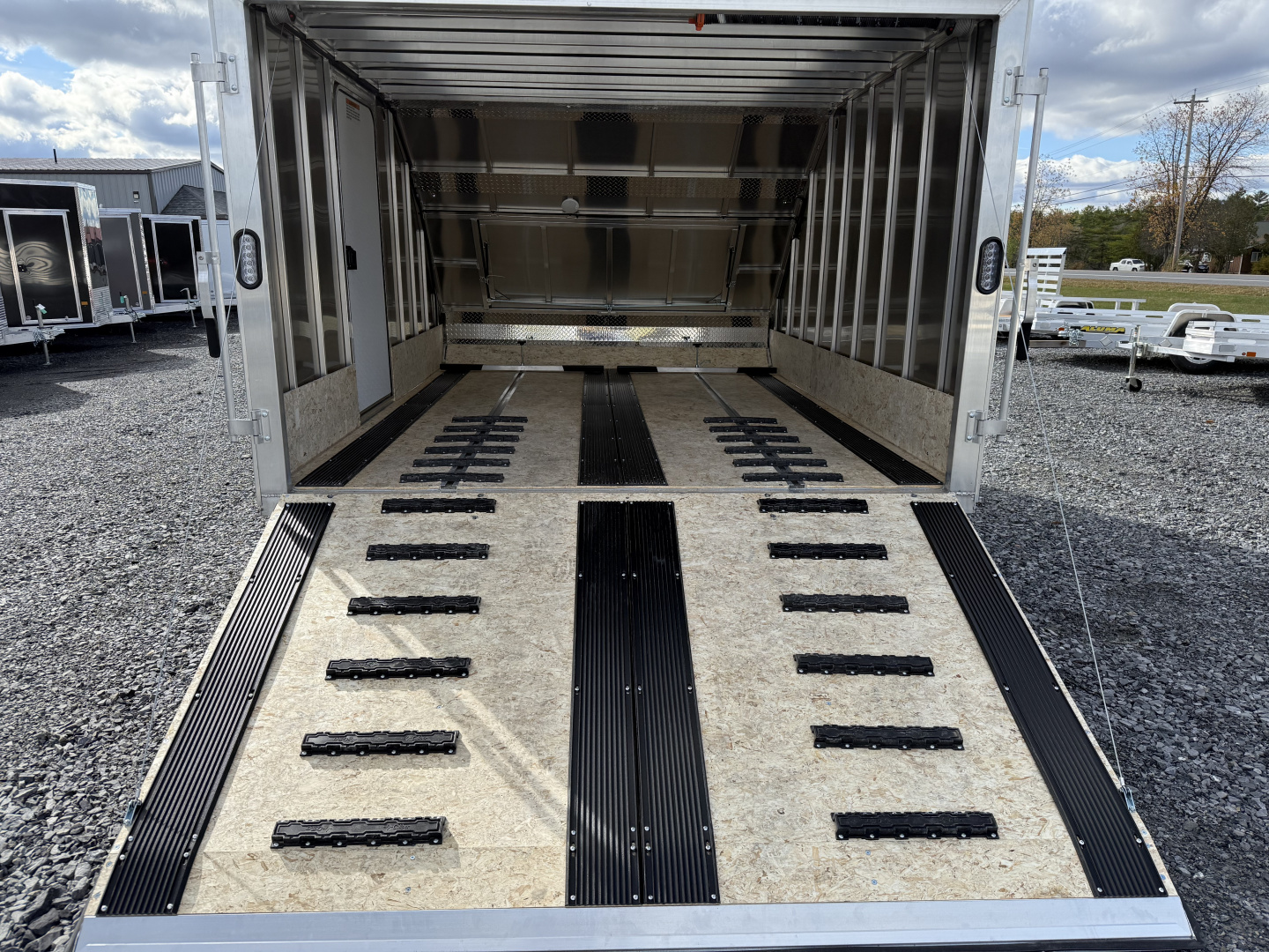 New 2026 ALCOM 101 X 12 HYBRID Snowmobile Trailer