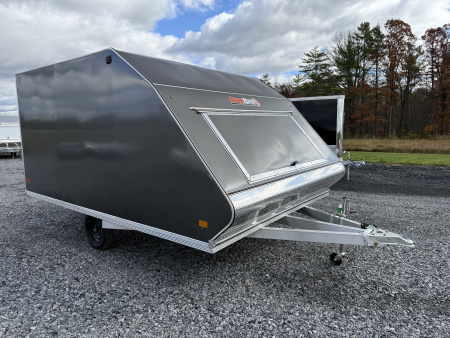 New 2026 ALCOM 101 X 12 HYBRID Snowmobile Trailer