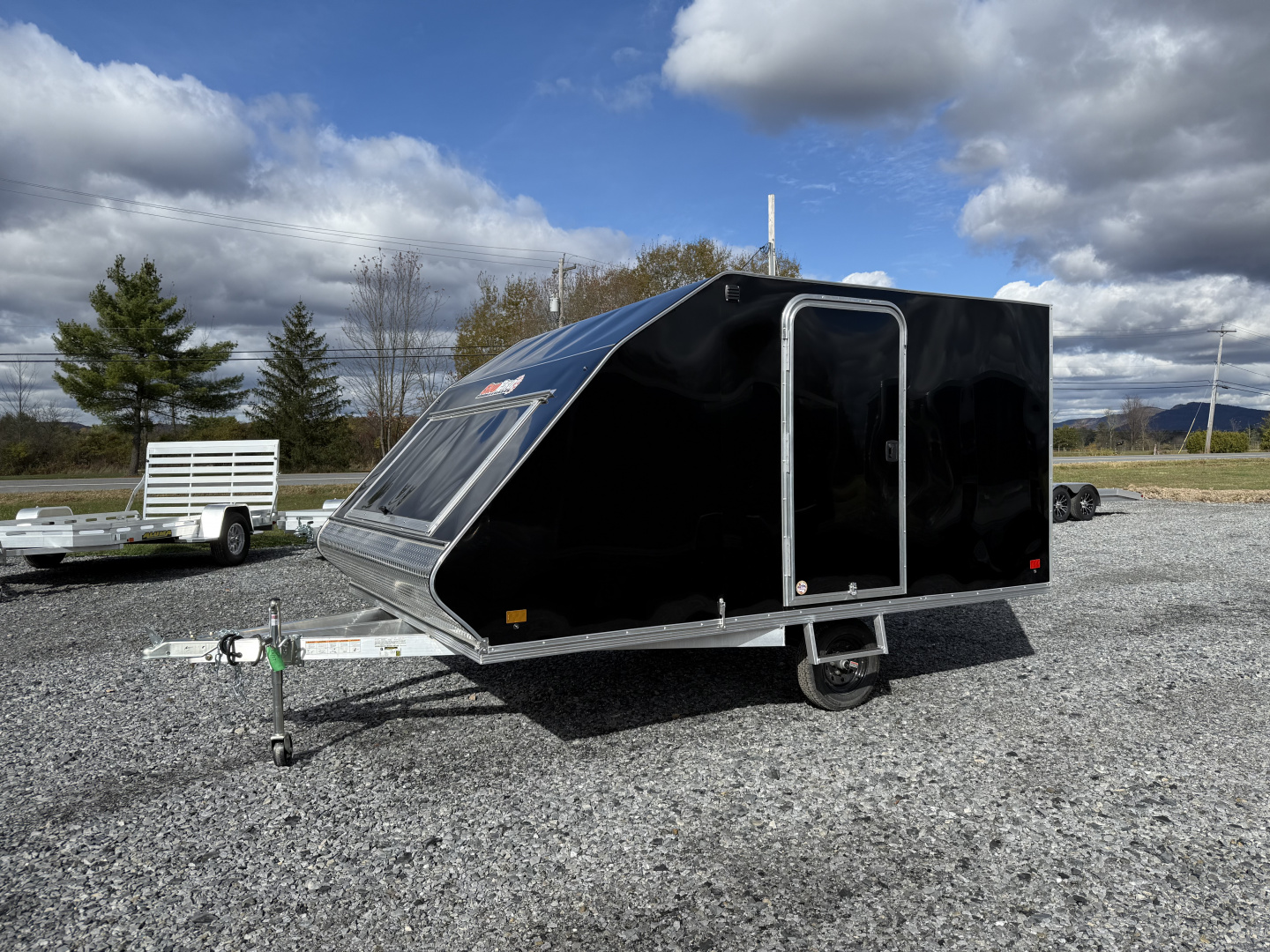 New 2026 ALCOM 101 X 12 HYBRID Snowmobile Trailer