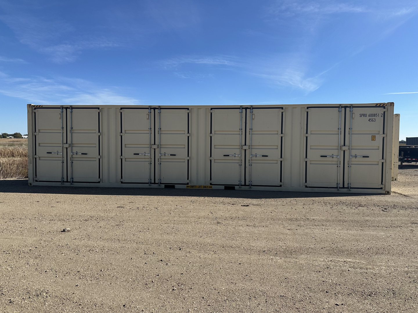 New 2025 Container 40' Five Door Container Storage / Shipping Container