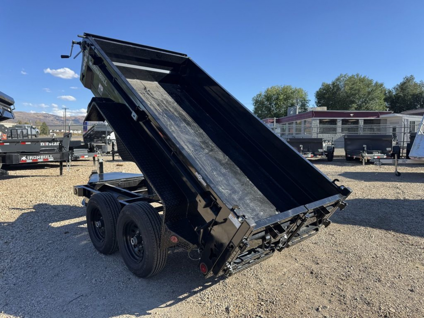 New 2026 Iron Bull Trailers 5X10-10K Dump Trailer W/ 18" Sides
