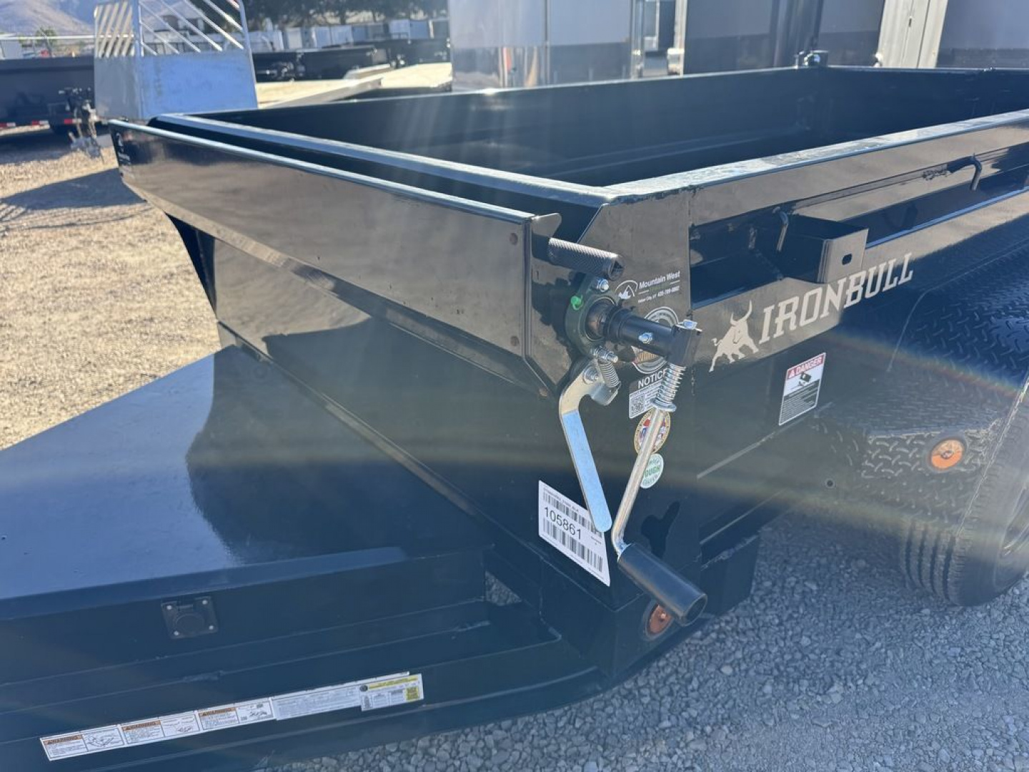 New 2026 Iron Bull Trailers 5X10-10K Dump Trailer W/ 18" Sides