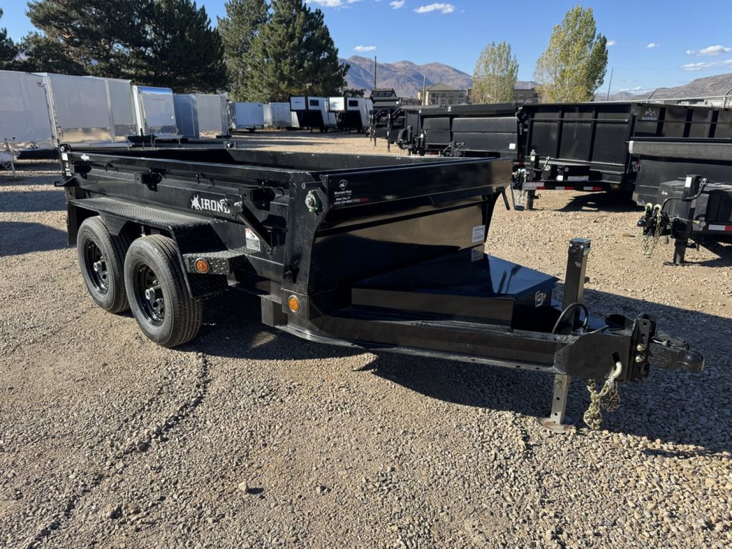 New 2026 Iron Bull Trailers 5X10-10K Dump Trailer W/ 18" Sides