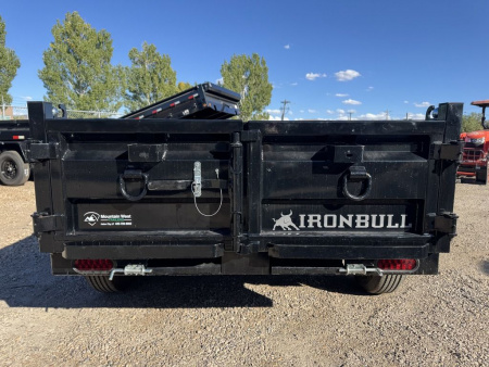 New 2026 Iron Bull Trailers 5X10-10K Dump Trailer W/ 18" Sides