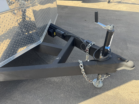 Used 2025 NOVAE - TRAVERSE 8.5X18 TA 7K W/SPARE TIRE Car / Racing Trailer