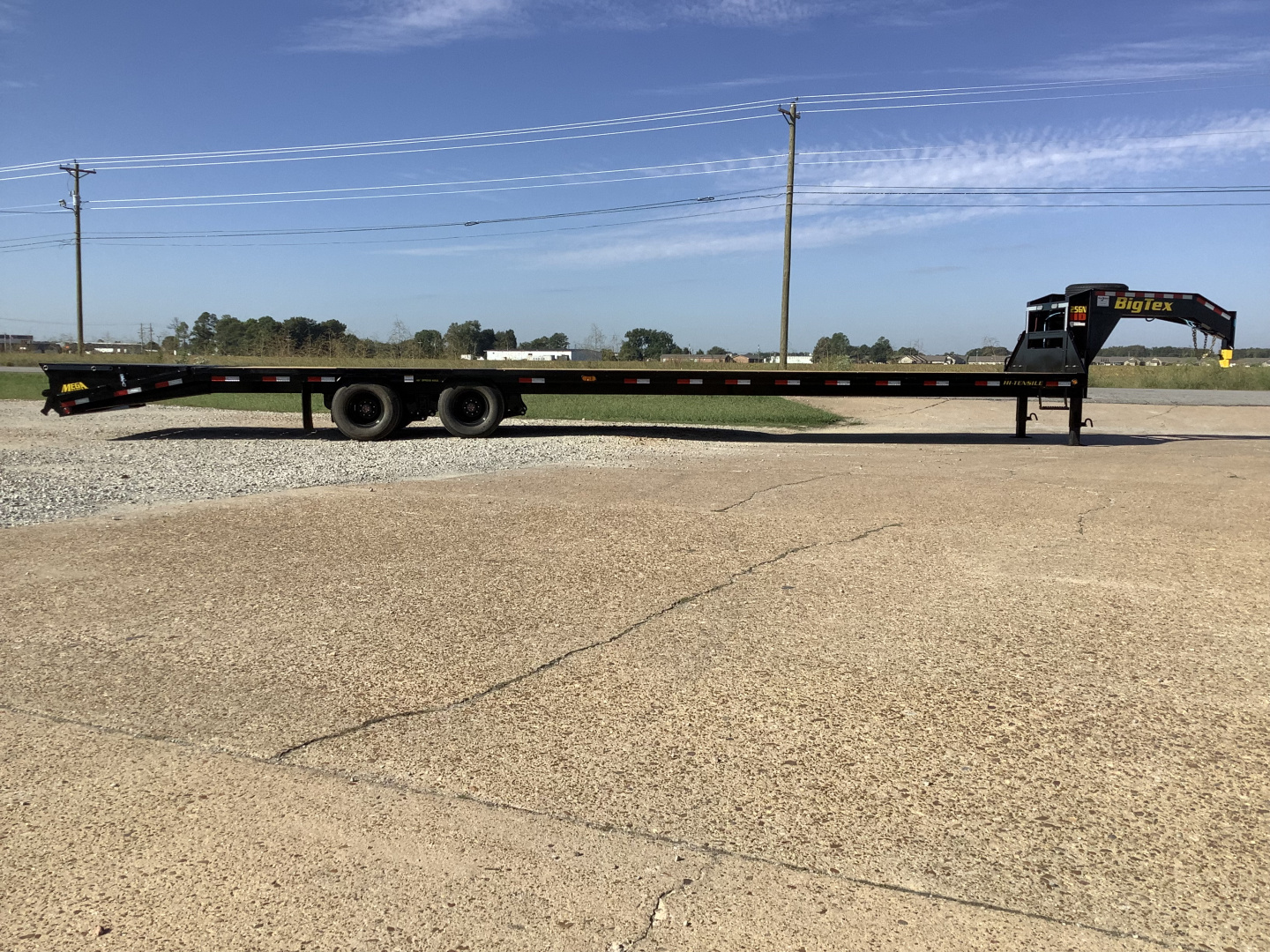 New 2026 Big Tex 25GN (25.9K) 35+5 Gooseneck Flatbed Trailer