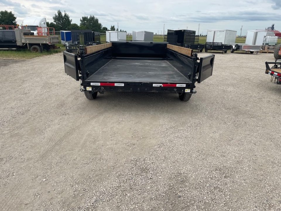 New 2027 Horizon Trailers 7'x14 ft Dump Trailer
