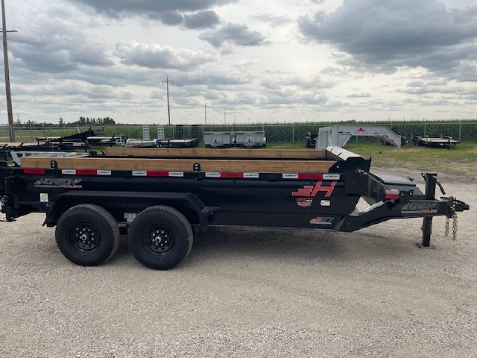 New 2027 Horizon Trailers 7'x14 ft Dump Trailer