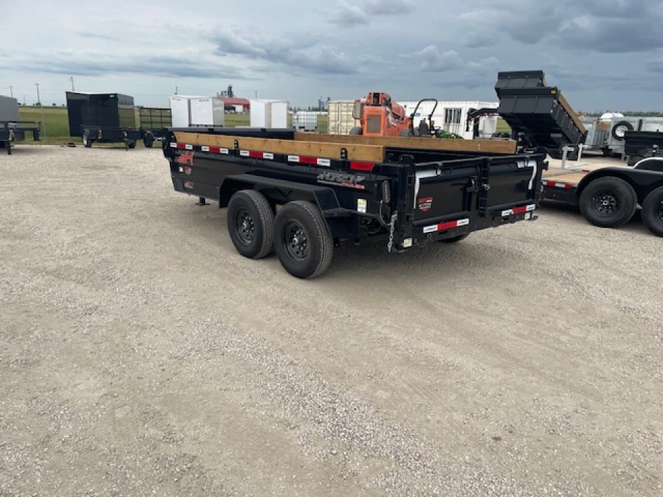 New 2027 Horizon Trailers 7'x14 ft Dump Trailer