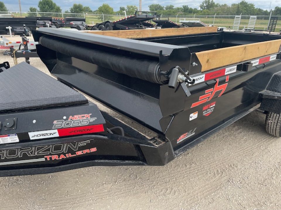 New 2027 Horizon Trailers 7'x14 ft Dump Trailer