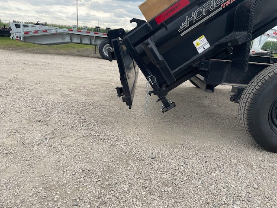 New 2027 Horizon Trailers 7'x14 ft Dump Trailer