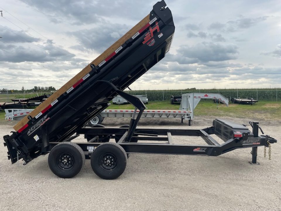 New 2027 Horizon Trailers 7'x14 ft Dump Trailer