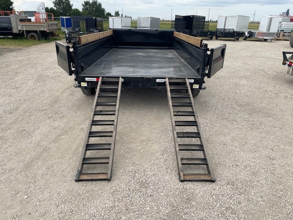 New 2027 Horizon Trailers 7'x14 ft Dump Trailer