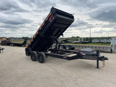New 2027 Horizon Trailers 7'x14 ft Dump Trailer