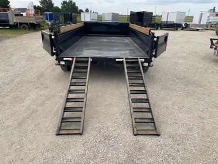 New 2027 Horizon Trailers 7'x14 ft Dump Trailer