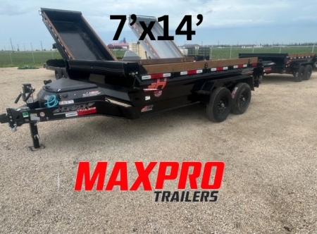 New 2026 Horizon Trailers 7'x14 ft Dump Trailer