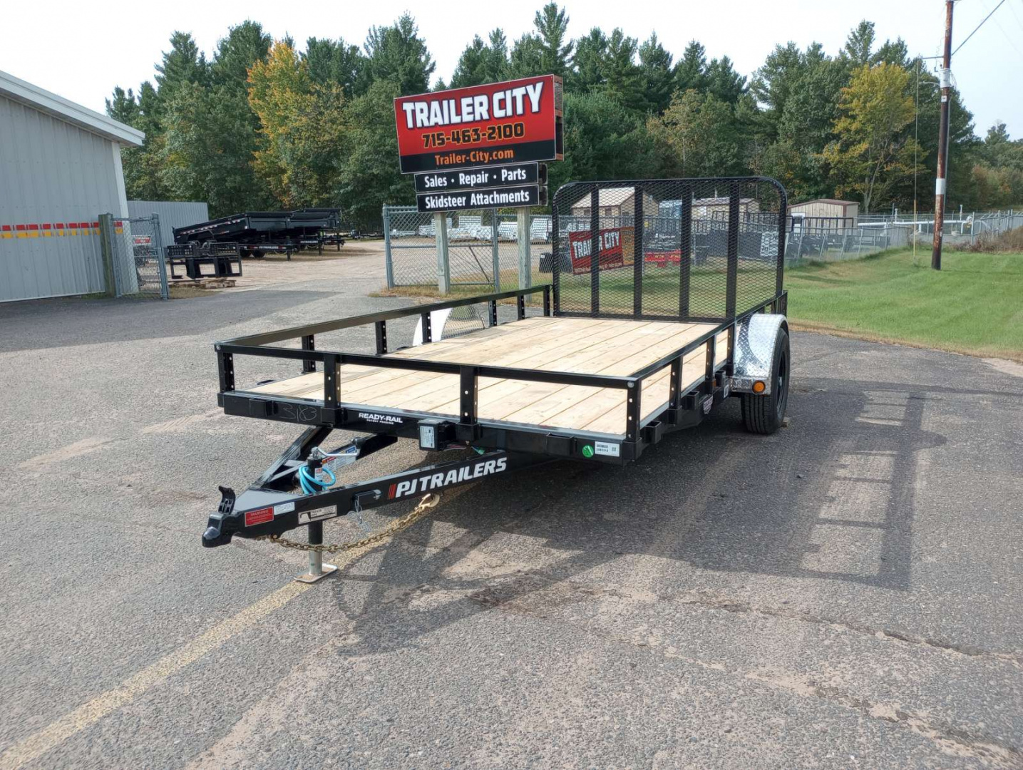 New 2026 PJ Trailers U8 14'x83" Utility Trailer