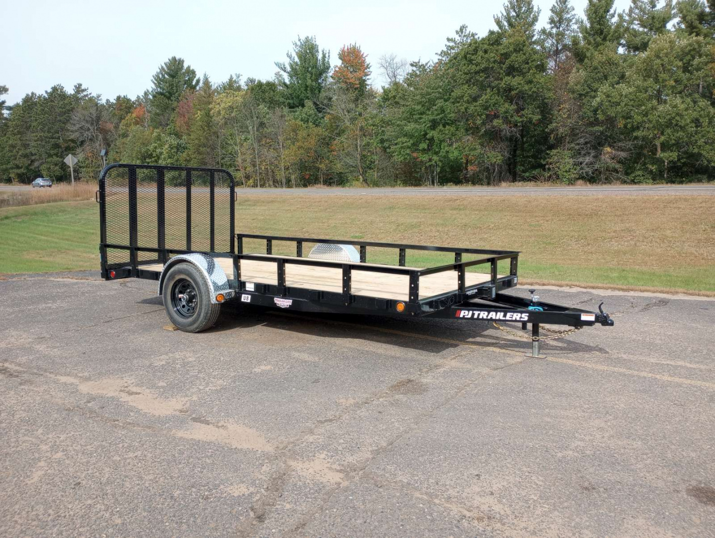 New 2026 PJ Trailers U8 14'x83" Utility Trailer