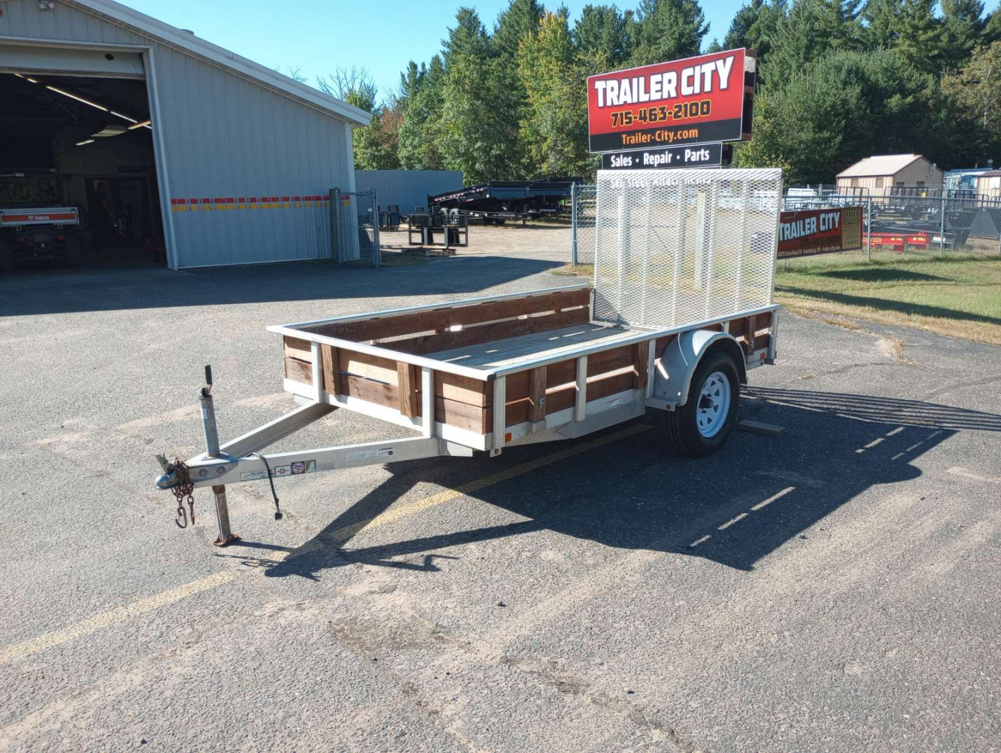 Used 2023 CARRY-ON 5.5'X10' Aluminum Utility Trailer