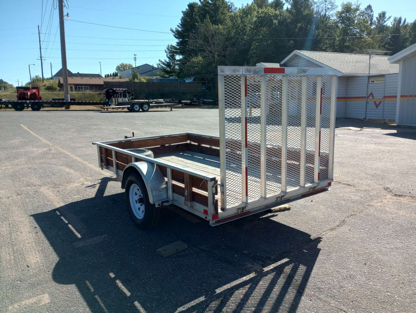 Used 2023 CARRY-ON 5.5'X10' Aluminum Utility Trailer