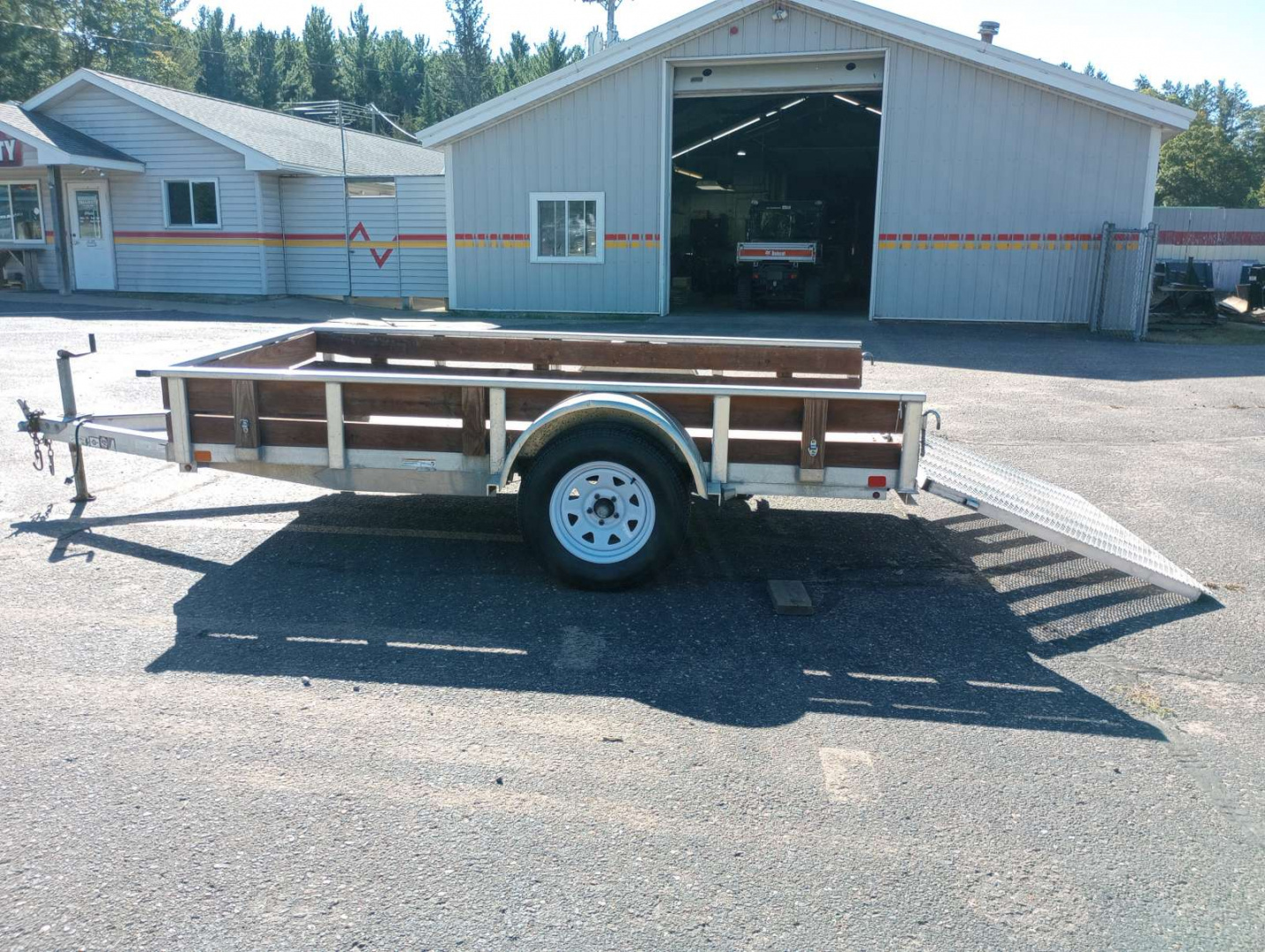 Used 2023 CARRY-ON 5.5'X10' Aluminum Utility Trailer
