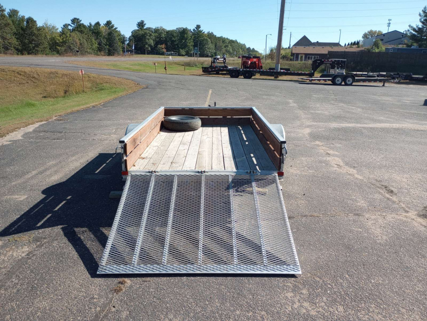 Used 2023 CARRY-ON 5.5'X10' Aluminum Utility Trailer