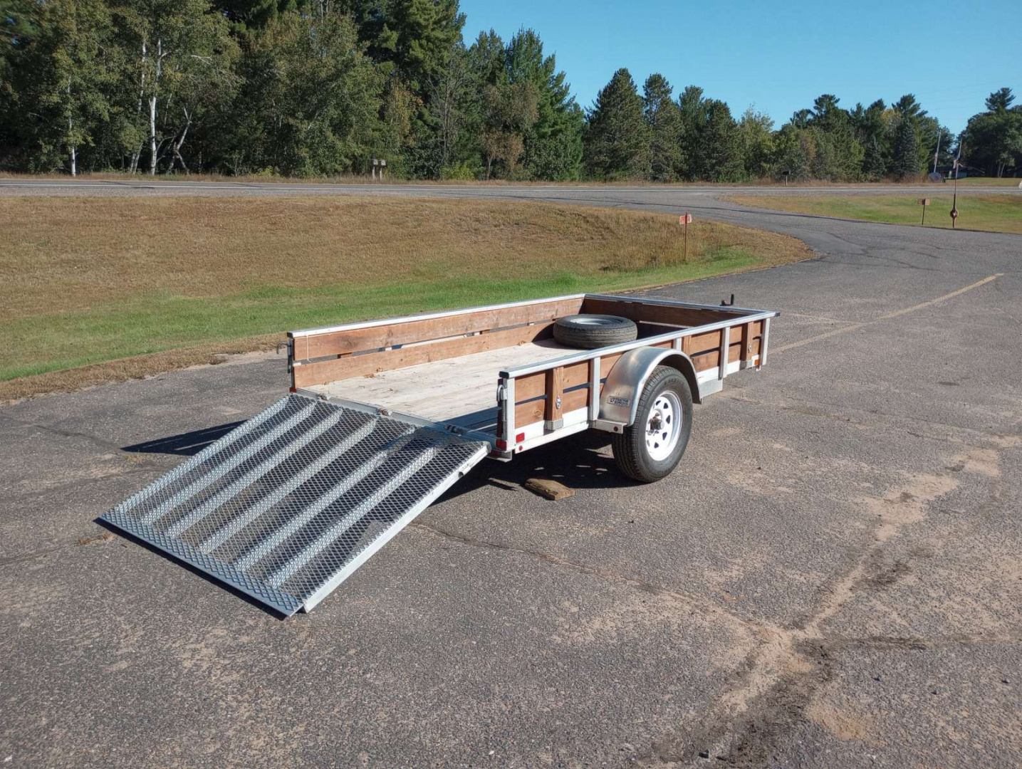 Used 2023 CARRY-ON 5.5'X10' Aluminum Utility Trailer