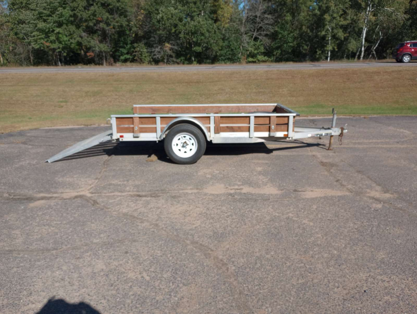Used 2023 CARRY-ON 5.5'X10' Aluminum Utility Trailer