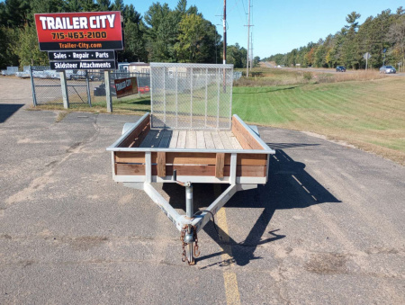 Used 2023 CARRY-ON 5.5'X10' Aluminum Utility Trailer