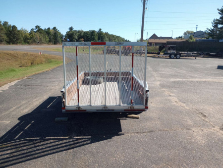 Used 2023 CARRY-ON 5.5'X10' Aluminum Utility Trailer
