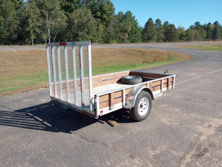 Used 2023 CARRY-ON 5.5'X10' Aluminum Utility Trailer