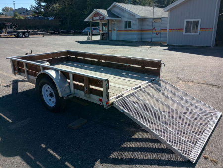 Used 2023 CARRY-ON 5.5'X10' Aluminum Utility Trailer