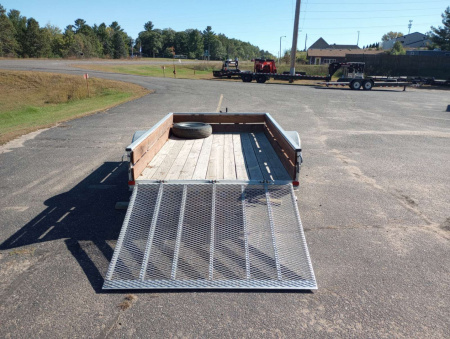 Used 2023 CARRY-ON 5.5'X10' Aluminum Utility Trailer