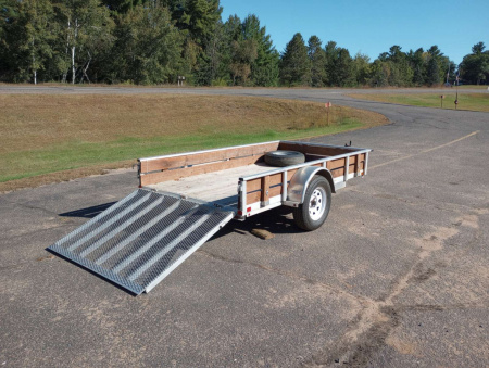 Used 2023 CARRY-ON 5.5'X10' Aluminum Utility Trailer