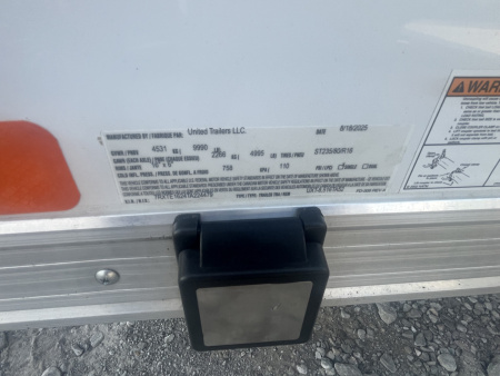 New 2026 United Trailers UXT-8.516TA52 TOOL CRIB