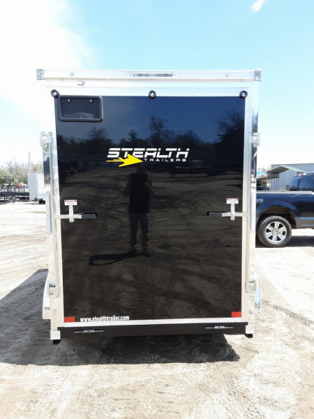 New 2026 Stealth Trailers STEALTH 6X12 7K W/RAMP BLACK Cargo / Enclosed Trailer