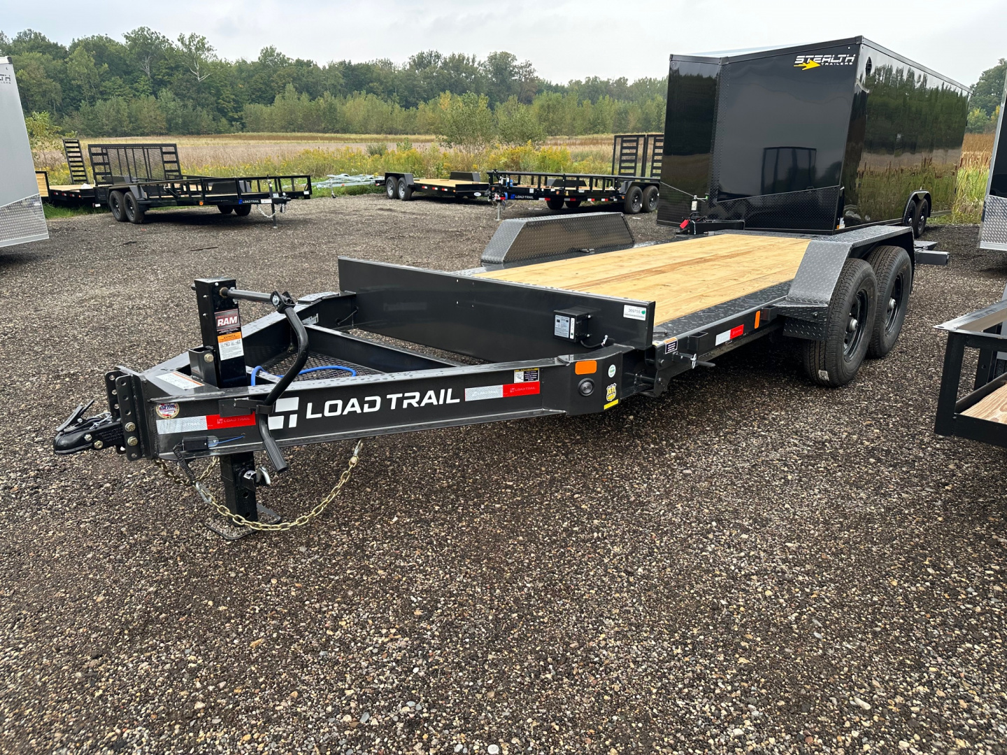 New 2026 Load Trail 83x16 Gravity Tilt 14k Tilt Trailer