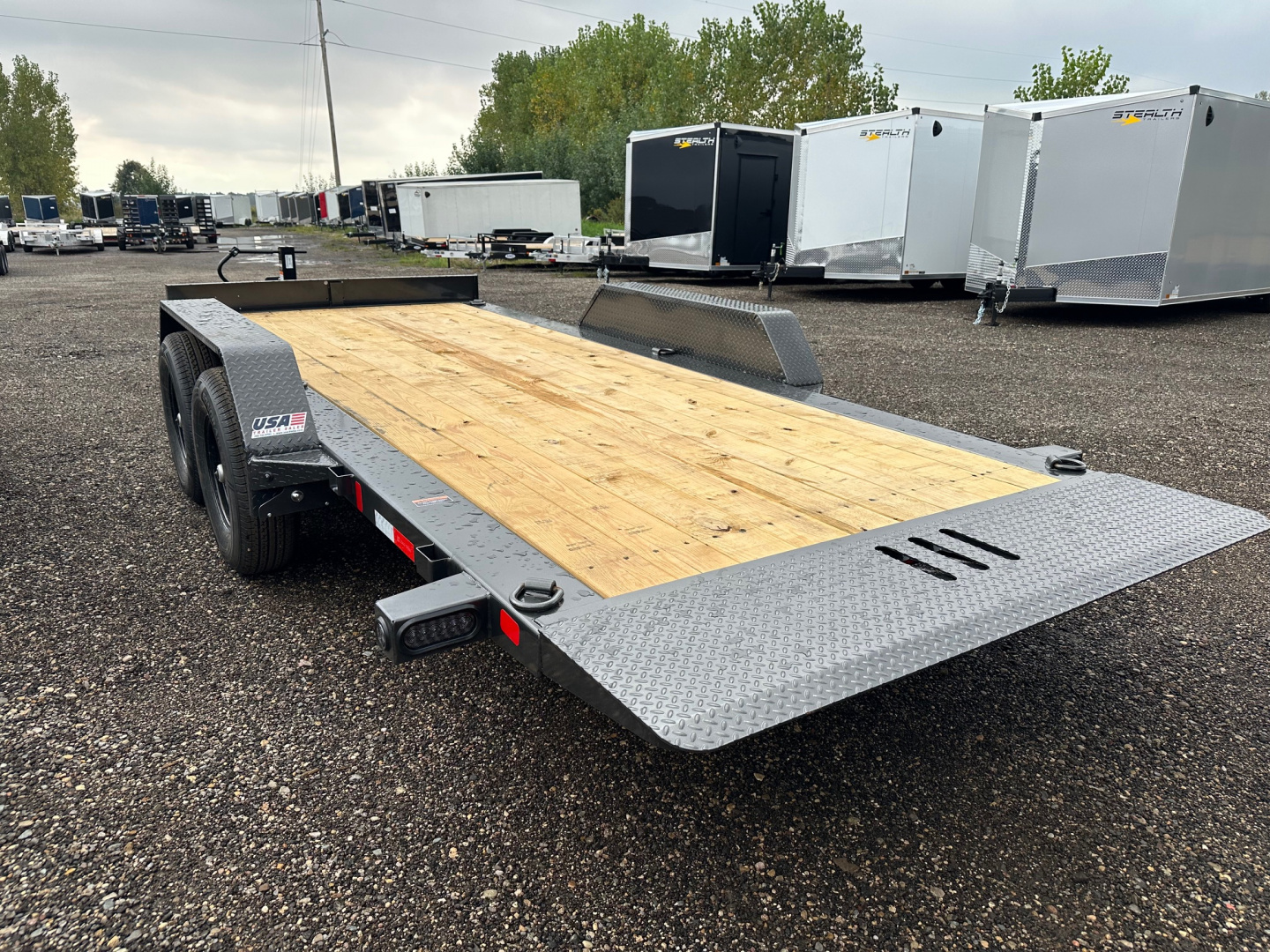 New 2026 Load Trail 83x16 Gravity Tilt 14k Tilt Trailer