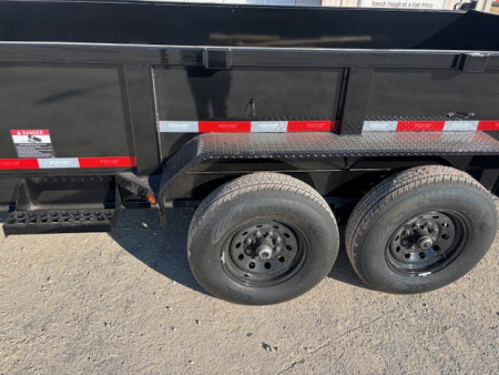 New 2026 Top Hat DX 16' x 83" Gooseneck Dump Trailer