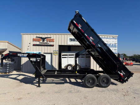 New 2026 Top Hat DX 16' x 83  Gooseneck Dump Trailer