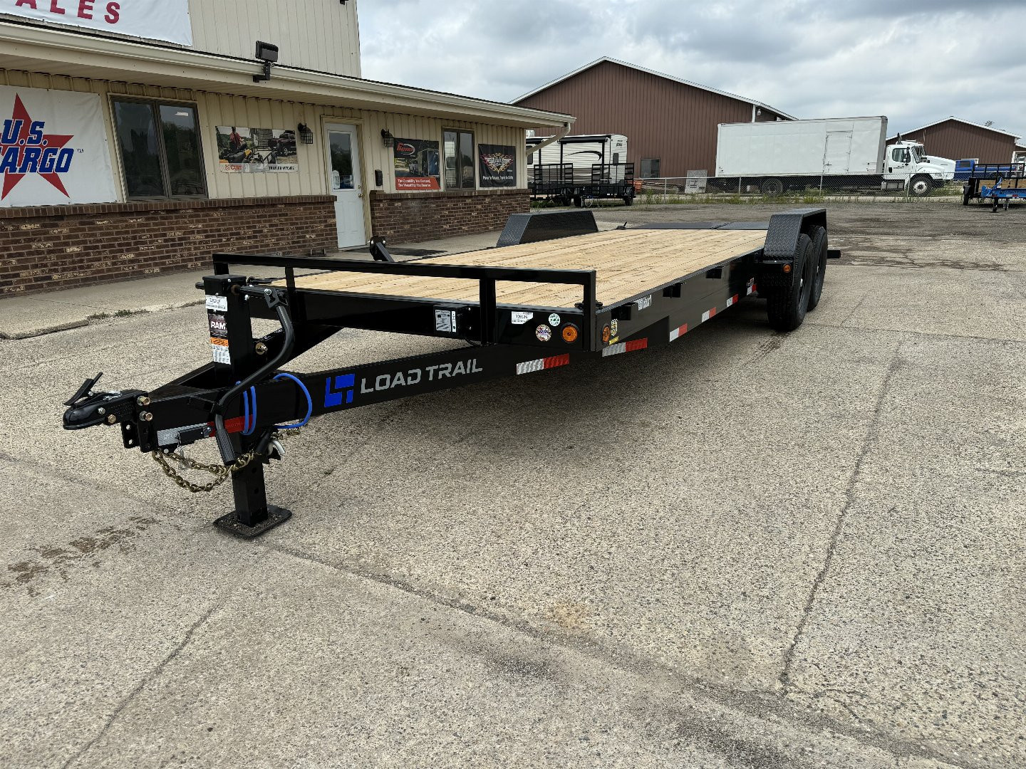 New 2025 Load Trail 83X24 w/Max Ramps 14k Equipment Trailer